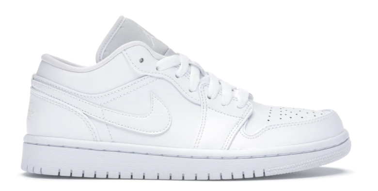 Jordan 1 Low White (W)