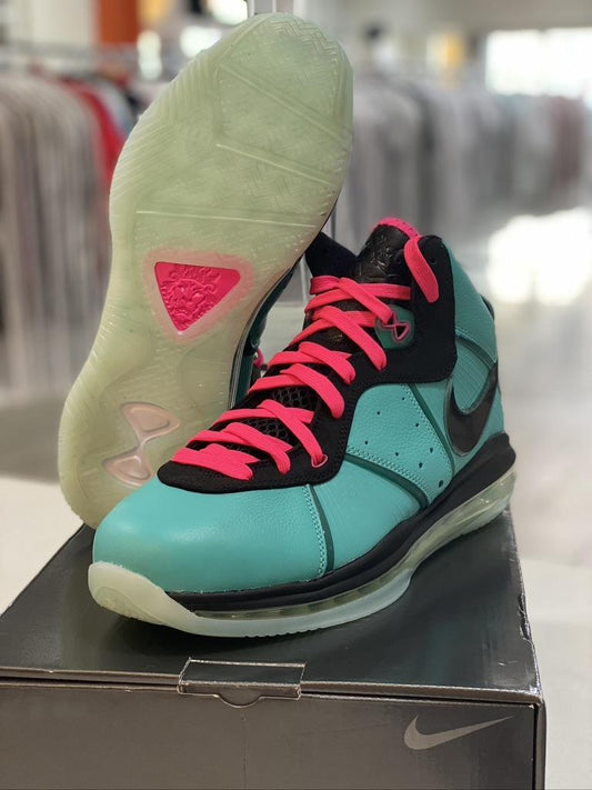 Nike LeBron 8 South Beach (2021) - CZ0328 400 (Pre-Owned)