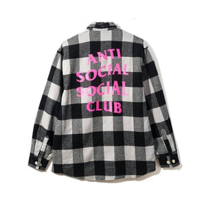 Anti Social Social Club Han Flannel Grey