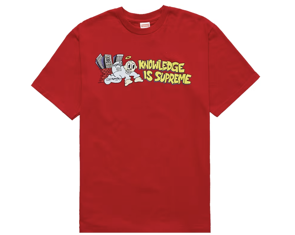 Supreme Knowledge Tee Red