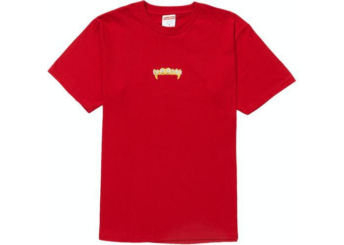 Supreme Fronts Tee Red