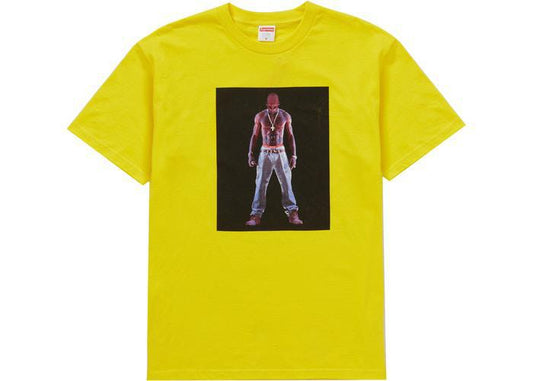 Supreme Tupac Hologram Tee Yellow