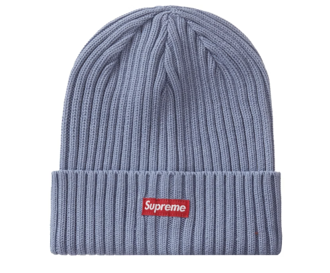 Supreme Overdyed Beanie Slate