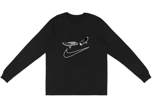 Travis Scott Cactus Jack For Nike SB Longsleeve T-Shirt I Black