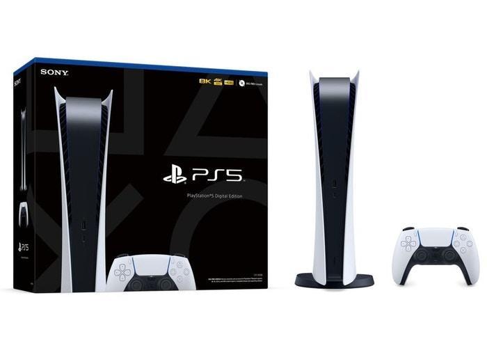 PS5 - Sony PlayStation 5 Digital Edition Console (US Plug) White