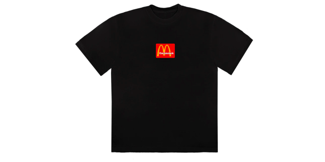 Travis Scott x McDonald's Sesame II T-shirt Black/Red