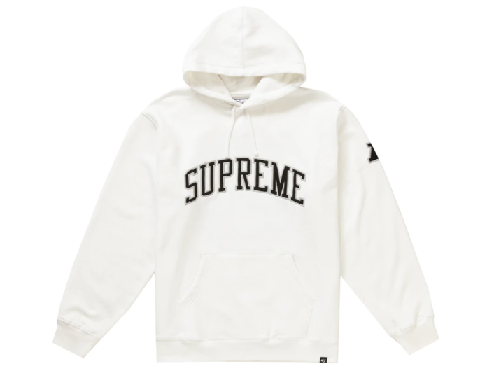 Supreme NFL x Raiders x '47 Hooded Sweatshirt White