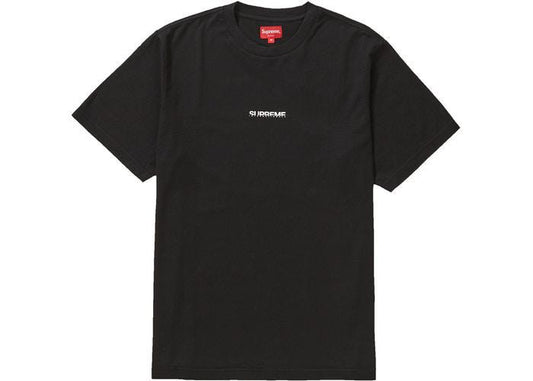 Supreme international Short Sleeve Black