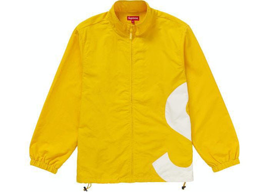 Supreme S Logo Track Jacket Yellow