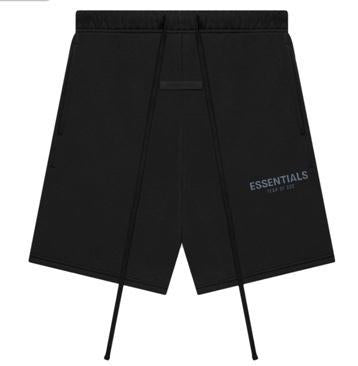 Fear of God Essentials Shorts (SS21) Black/Stretch Limo