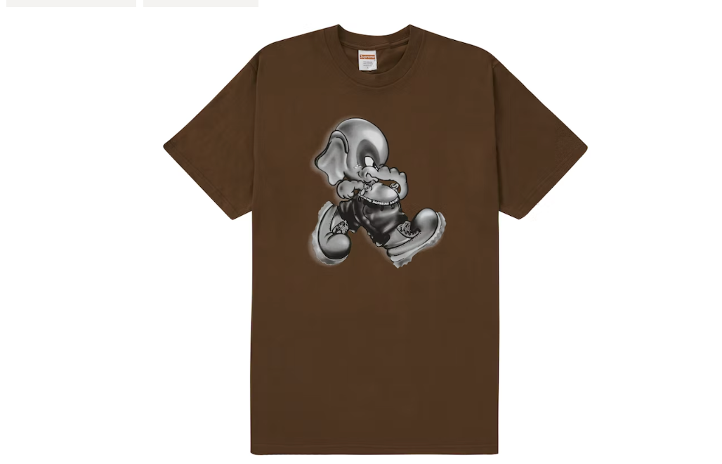 Supreme Elephant Tee (FW22) Brown