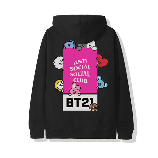 BT21 | ASSC Madhouse Black Hoodie