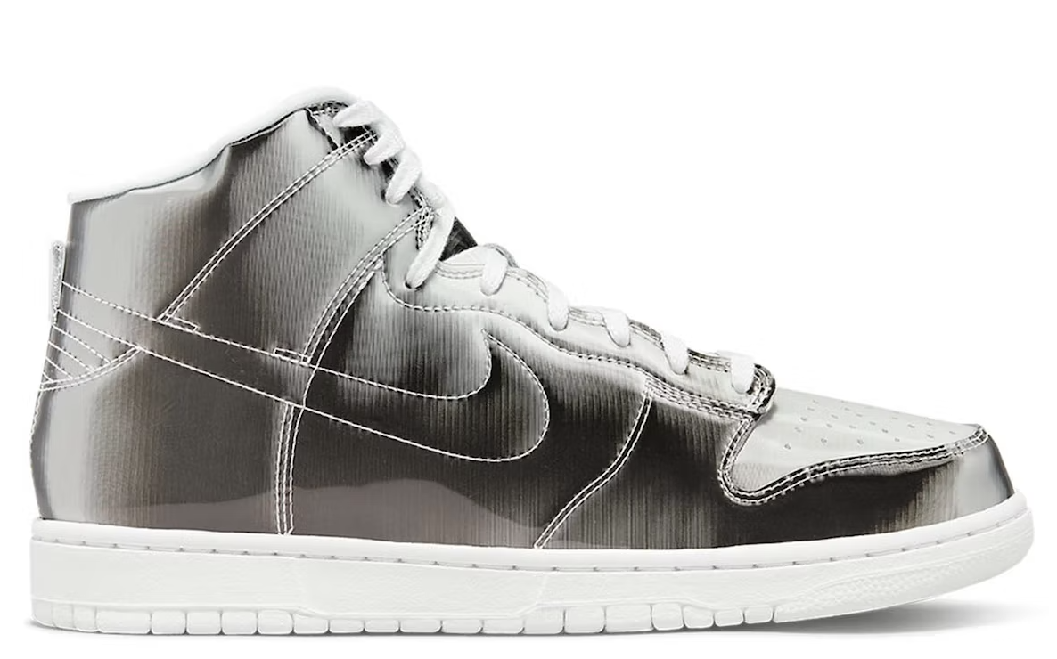 Nike Dunk High CLOT Metallic Silver (With Card)