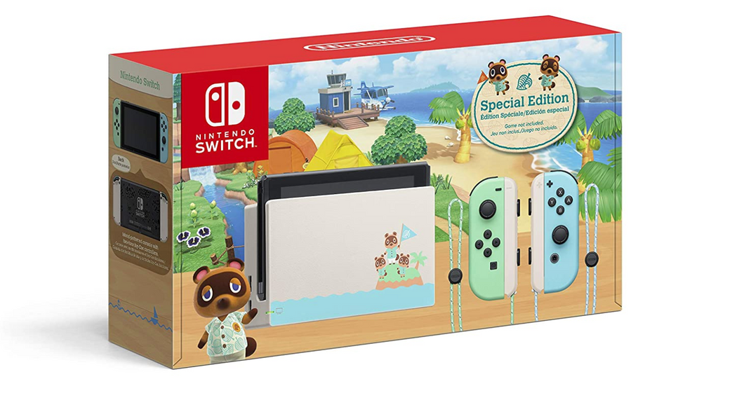 Nintendo Switch Animal Crossing Special Edition