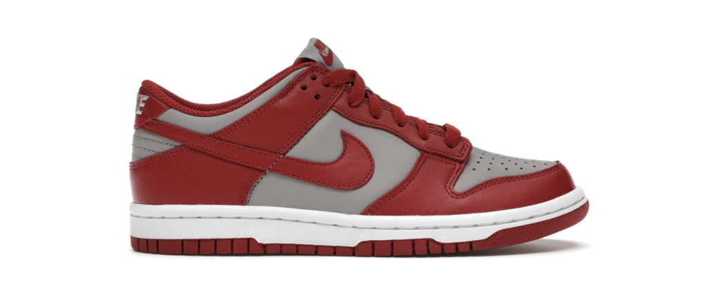 Nike Dunk Low Retro Medium Grey Varsity Red UNLV (GS) (2021)