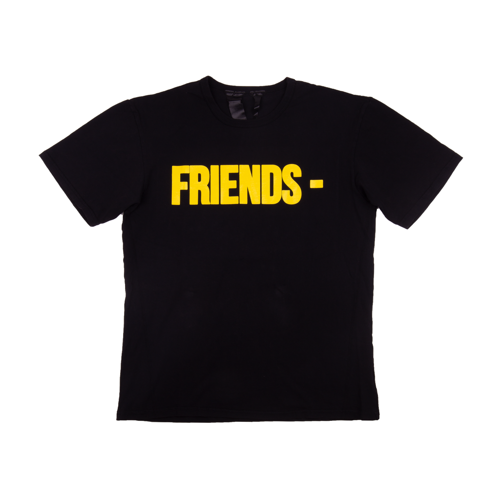 Vlone Friends Tee Black/Yellow