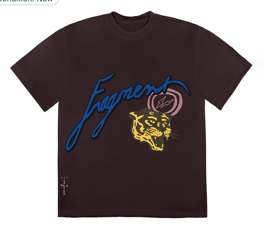 Travis Scott Cactus Jack For Fragment Icons Tee Brown