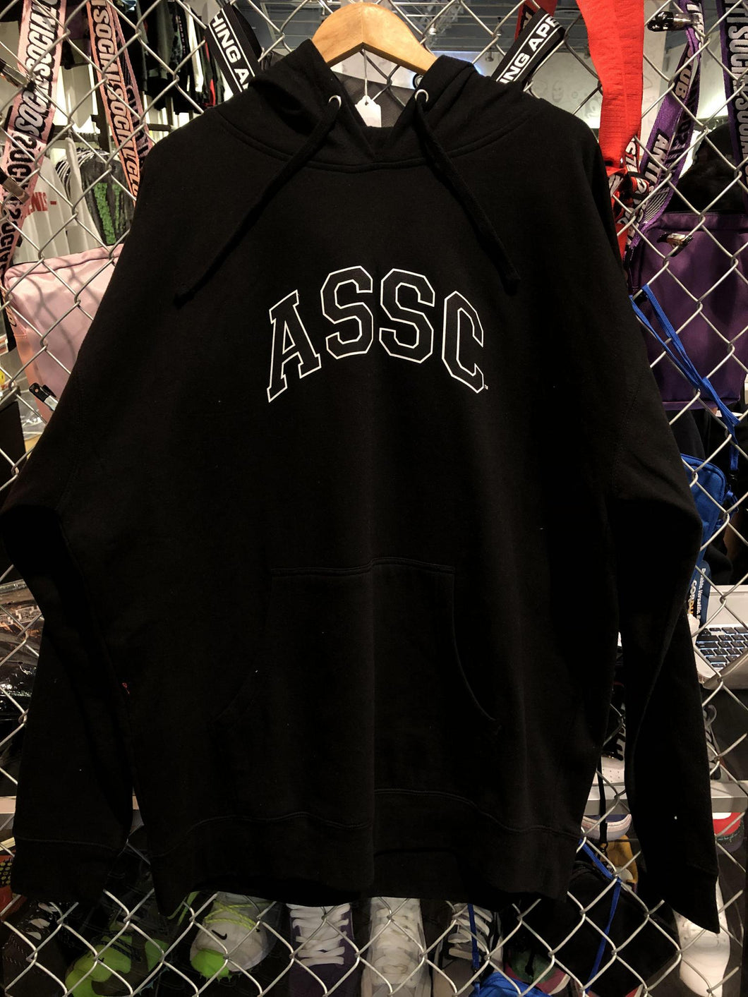 Anti Social Social Hooded Sweatshirt Black ASSC