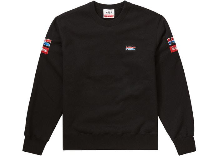 Supreme Honda Fox Racing Crewneck Black