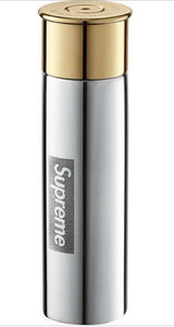 Supreme SS18 English Pewter Company Metal Shotgun Cartridge Bullet Flask