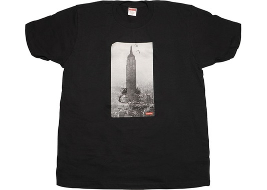 Supreme Mike Kelley©️ The Empire State Tee Black