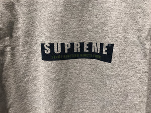 Supreme 1994 Long Sleeve Tee HTH Grey